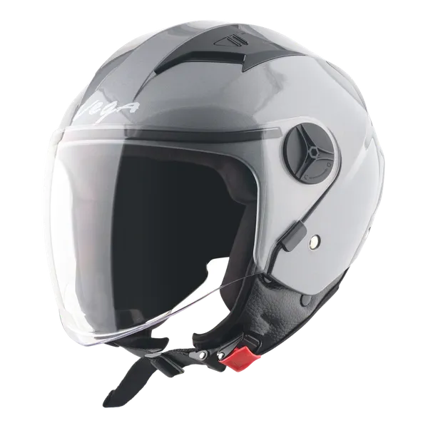 Vega_White_Abs_Open_Face_Motorcycle_Helmet_With_Dark_Visor