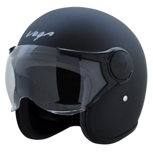 Vega_Matte_Black_Abs_Open_Face_Motorcycle_Helmet