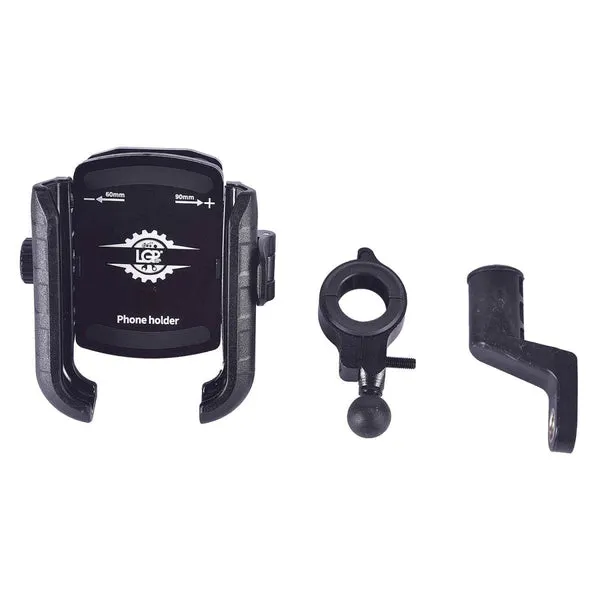 Lgp_Black_Adjustable_Handlebar_Motorcycle_Phone_Holder