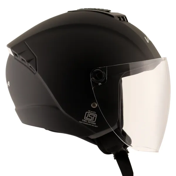 Vega_Black_Matte_Abs_Open_Face_Motorcycle_Helmet