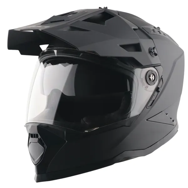 Vega_Black_Full_Face_Helmet_With_Top_Peak_For_Bikes
