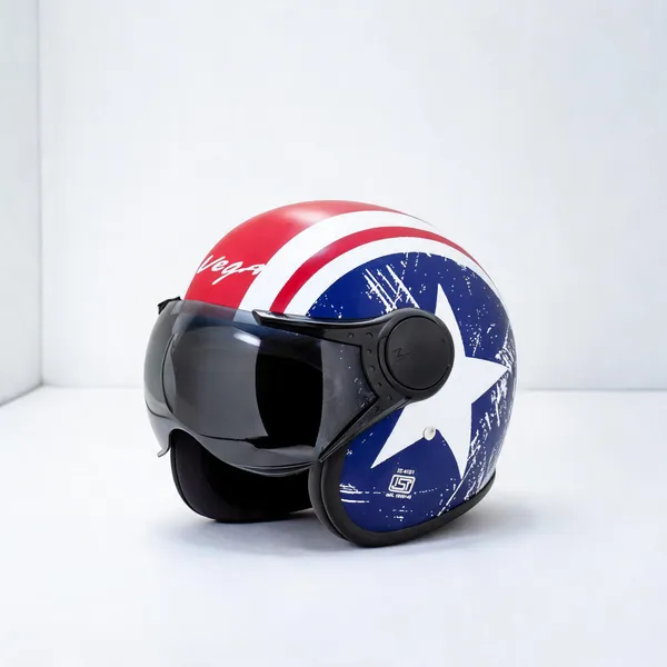 Vega_Blue_Red_White_Star_Open_Face_Motorcycle_Helmet