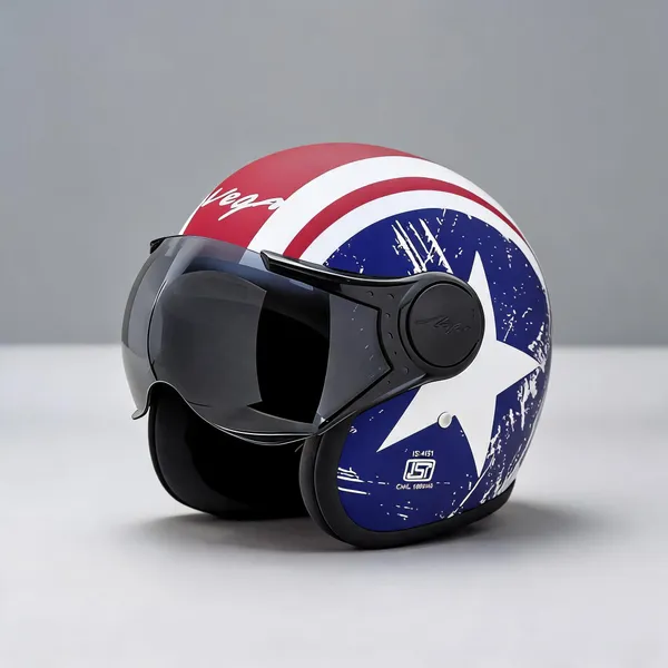 Vega_Blue_Red_White_Star_Open_Face_Motorcycle_Helmet