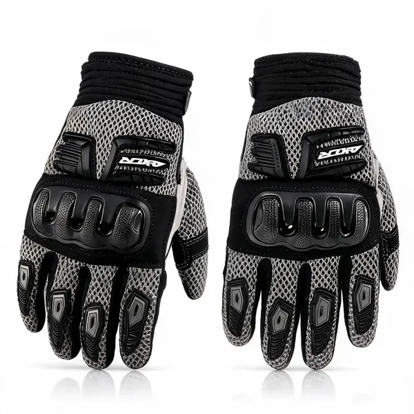 Axor_Black_Grey_Mesh_Clarino_Hard-Shell_Knuckle_Riding_Gloves