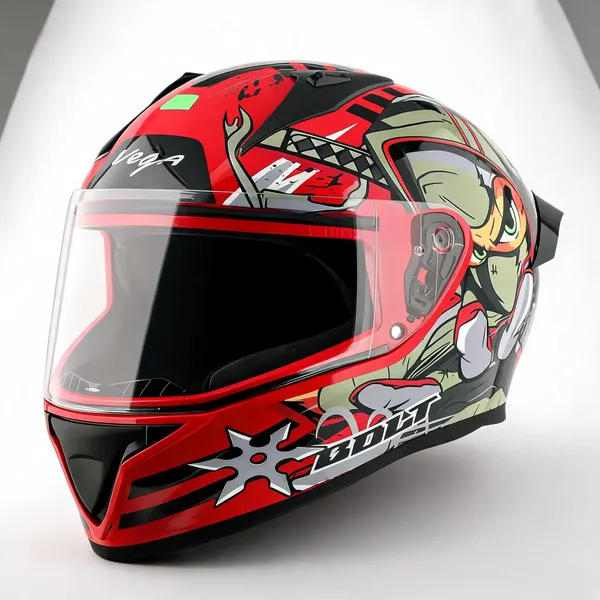 Vega_Red_Black_Graphic_Abs_Full_Face_Motorcycle_Helmet