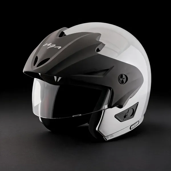 Vega_Black_White_Abs_Full_Face_Motorcycle_Helmet
