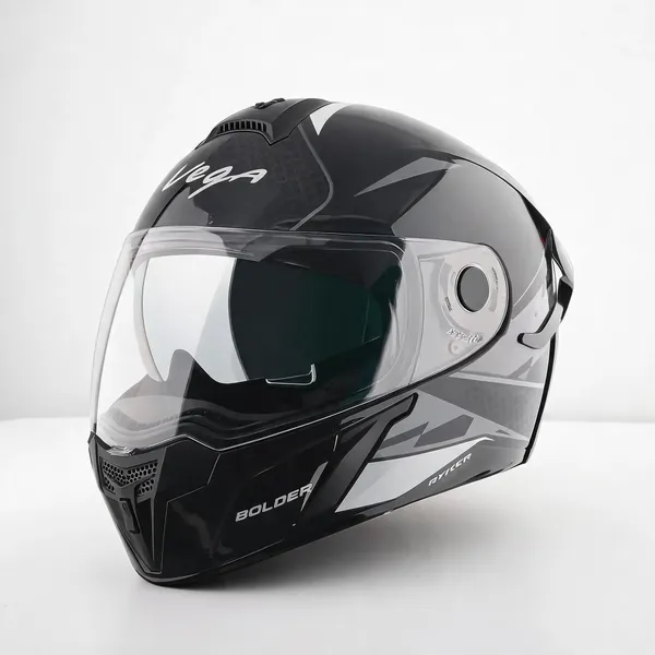 Vega_Black_Grey_Graphic_Full_Face_Motorcycle_Helmet