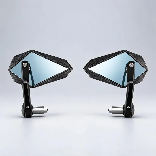Black_Angular_Abs_Motorcycle_Rear_View_Mirrors_With_Mounting_Kit_Pack_Of_2