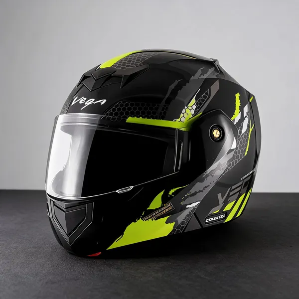 Vega_Black_Neon_Green_Graphic_Full_Face_Motorcycle_Helmet