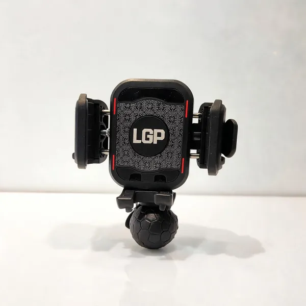 Lgp_Black_Adjustable_Clamp_Bike_Mobile_Phone_Holder