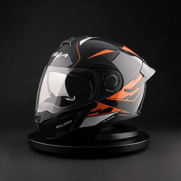 Vega_Black_Orange_Graphic_Full_Face_Motorcycle_Helmet