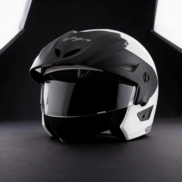 Vega_Black_&_White_Abs_Full_Face_Motorcycle_Helmet