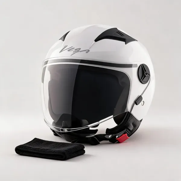Vega_White_Abs_Open_Face_Motorcycle_Helmet_With_Tinted_Visor