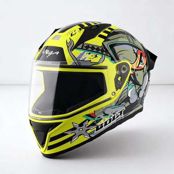 Vega_Neon_Yellow_Graphic_Abs_Full_Face_Motorcycle_Helmet