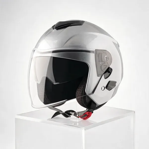 Vega_White_Abs_Dual_Visor_Open_Face_Motorcycle_Helmet