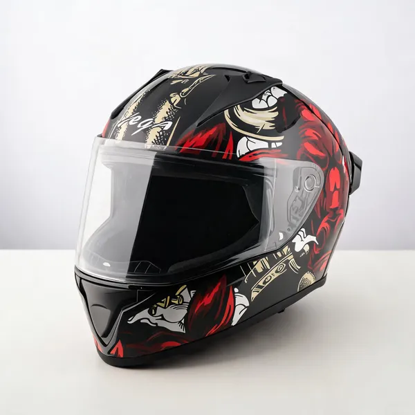 Vega_Black_Graphic_Abs_Full_Face_Motorcycle_Helmet