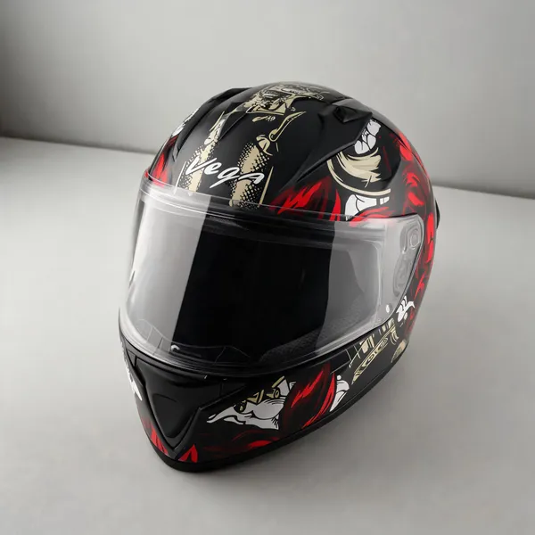 Vega_Black_Graphic_Abs_Full_Face_Motorcycle_Helmet