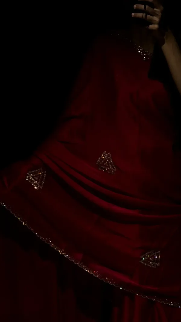 Aafiya_Ruby_Red_Premium_Designer_Saree