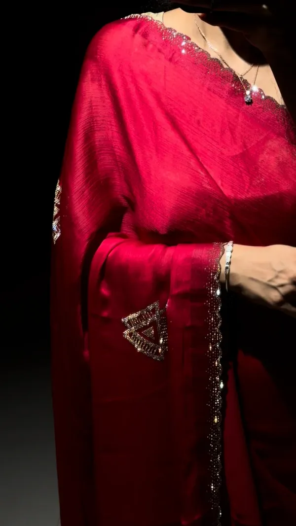 Aafiya_Ruby_Red_Premium_Designer_Saree