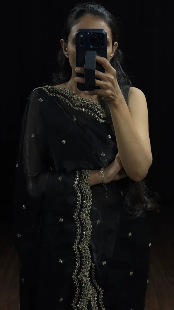 Midnight_Black_Cutdana_Sequence_Zari_Work_Saree