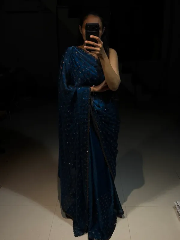 Ruhani_Royal_Teal_Swarovski_Designer_Saree