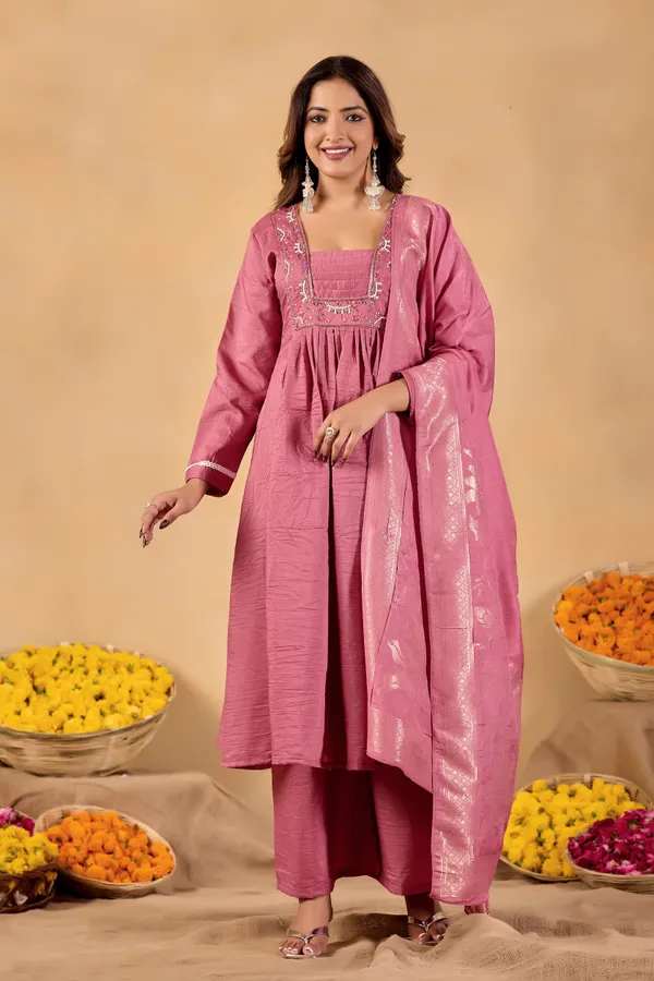 Pink_Cotton_Embroidered_Kurta_Set_With_Dupatta_For_Women