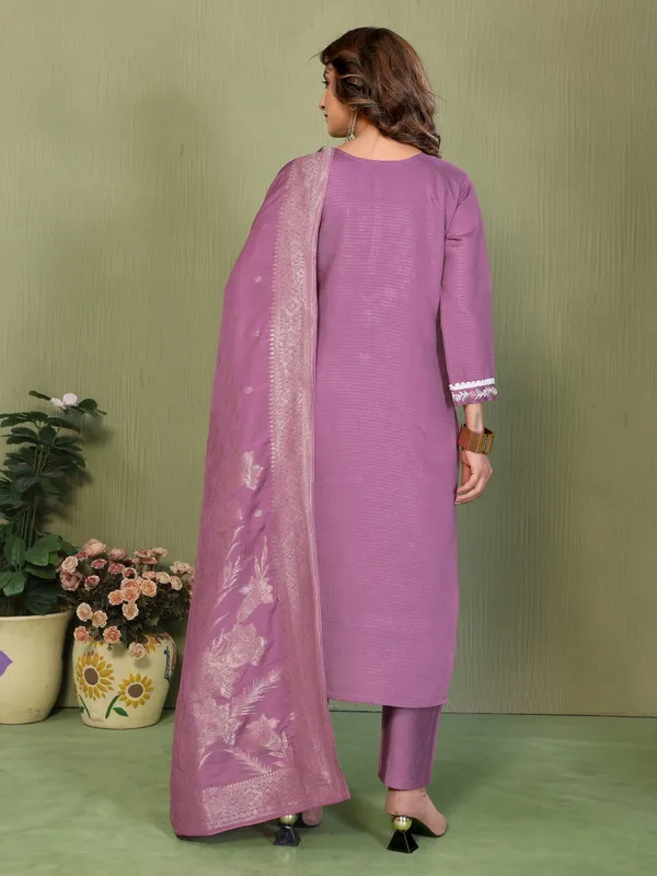 Purple_Burberry_Straight_Suit_Set_For_Women