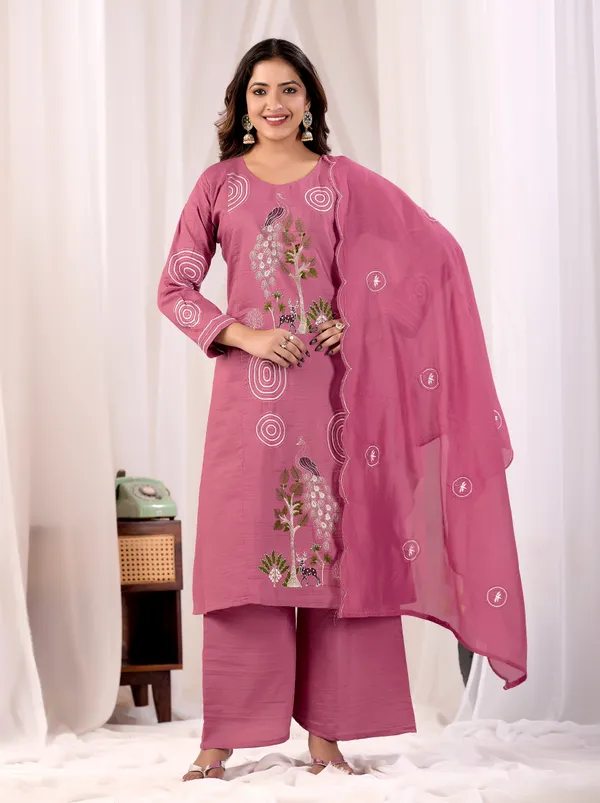 Pink_Cotton_Straight_Kurta_Set_For_Women