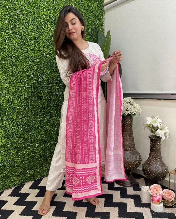 White_Cotton_Embroidered_Kurta_Set_With_Dupatta_for_Women