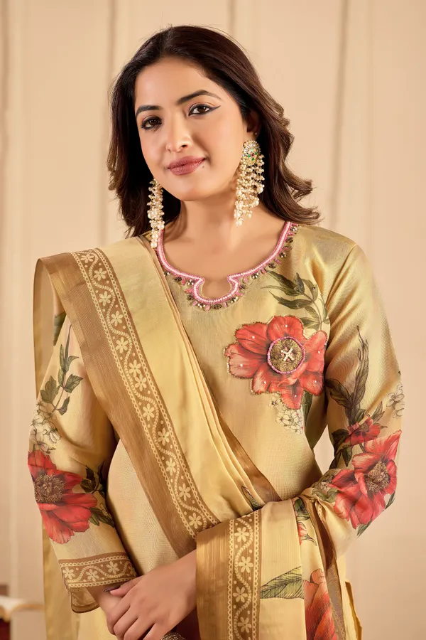 Yellow_Floral_Printed_Ethnic_Suit_Set_For_Women