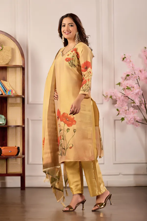 Golden_Erode_Silk_Printed_Straight_Suit_Set_for_Women