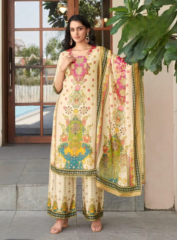 Beige_Sunbox_Cotton_Printed_Kurta_Palazzo_Set_for_Women