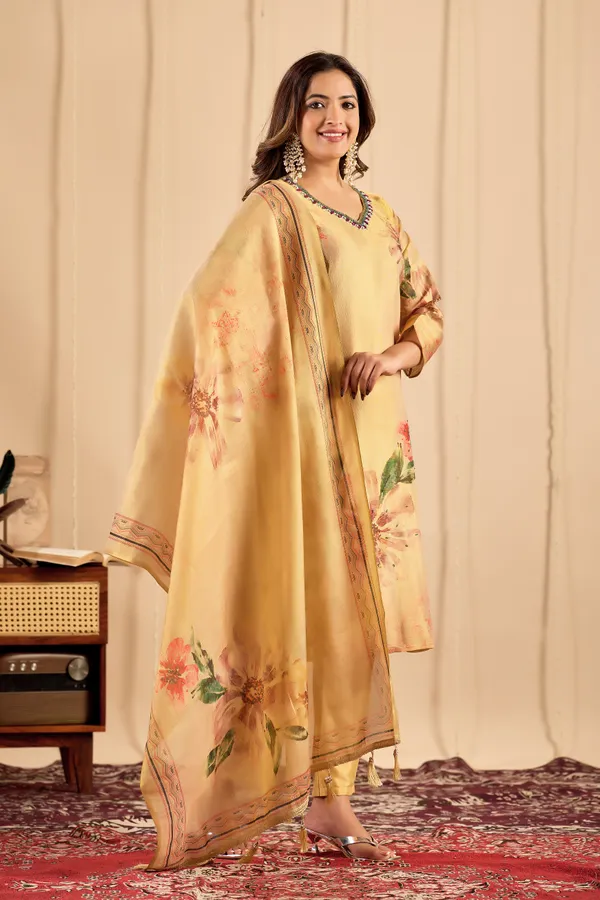 Yellow_Erode_Silk_Floral_Print_Salwar_Suit_For_Women
