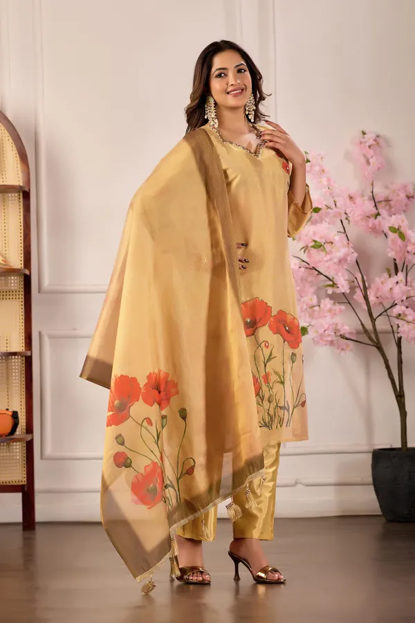 Golden_Erode_Silk_Printed_Straight_Suit_Set_for_Women