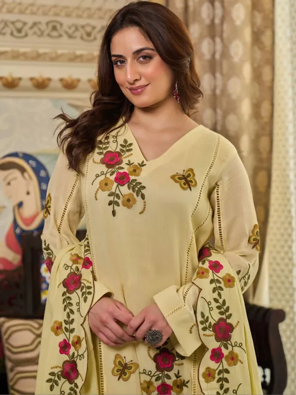 Beige_Embroidered_Ethnic_Kurta_Set_for_Women