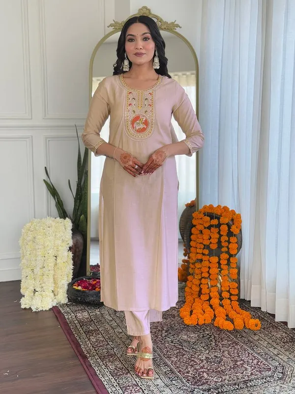 Pink_Embroidered_Straight_Kurta_Set_for_Women