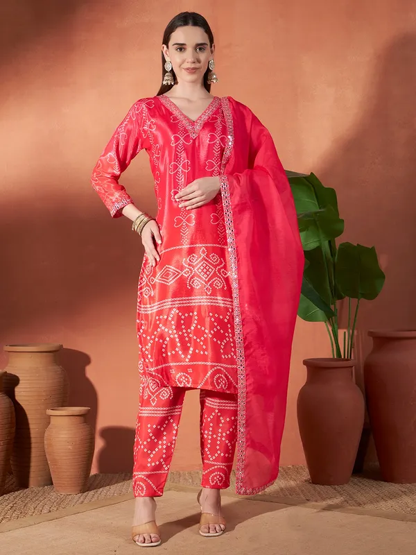 Red_Printed_Kurta_Pant_Dupatta_Set_for_Women