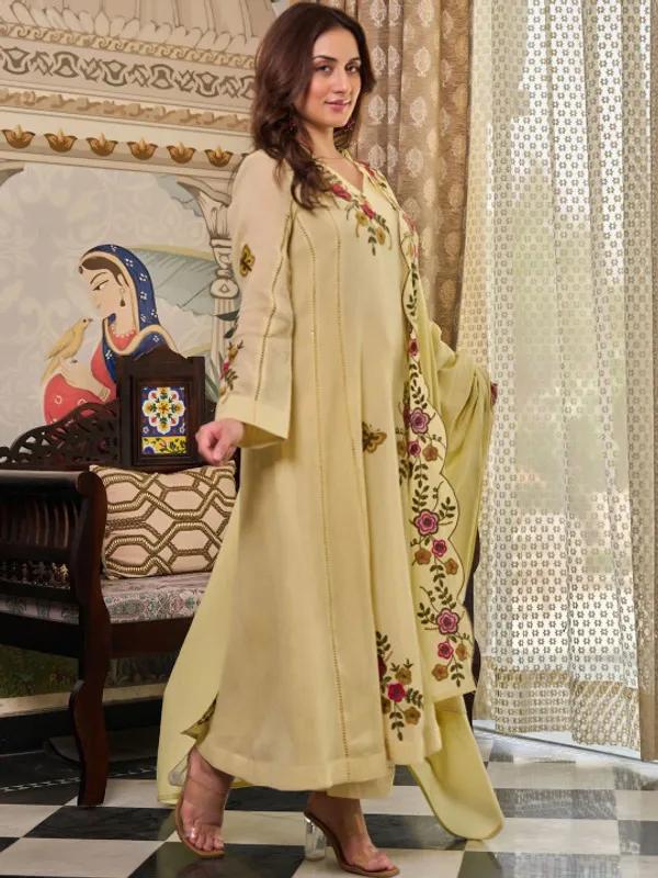 Beige_Embroidered_Ethnic_Kurta_Set_for_Women
