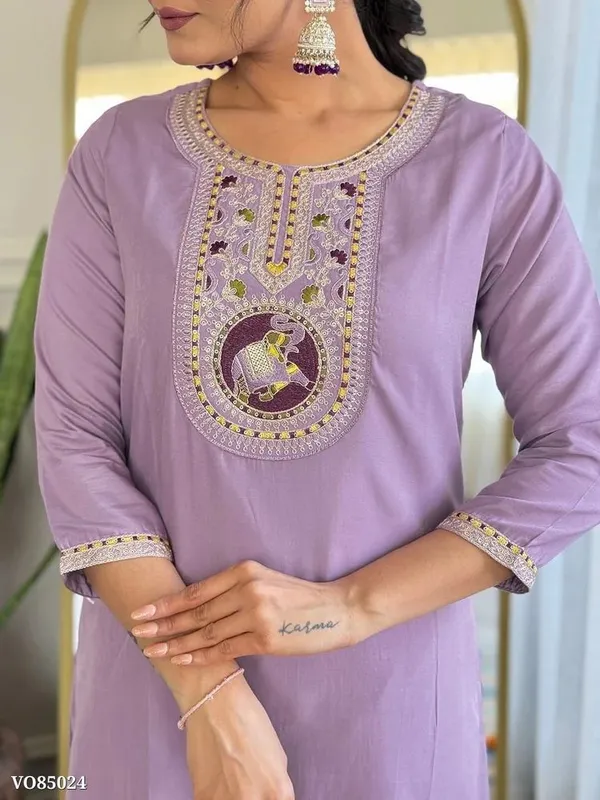 Lavender_Printed_Kurta_Set_With_Dupatta_for_Women