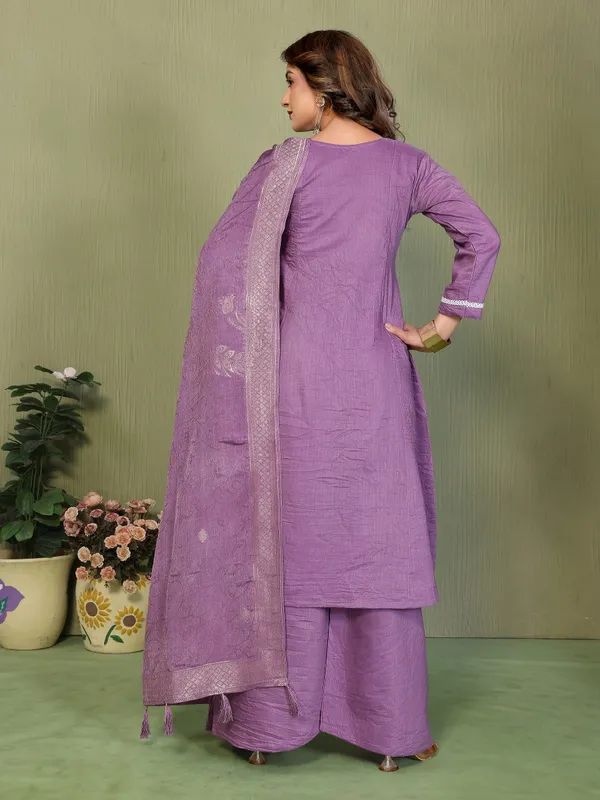 Purple_Cotton_Flared_Kurta_Set_for_Women