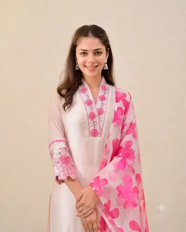 Pink_Floral_Embroidered_Kurta_Set_for_Women