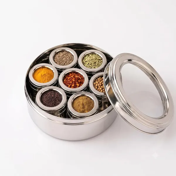 Stainless_Steel_Spice_Box_With_Containers