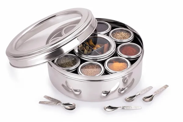 Stainless_Steel_Masala_Box_With_Spoons