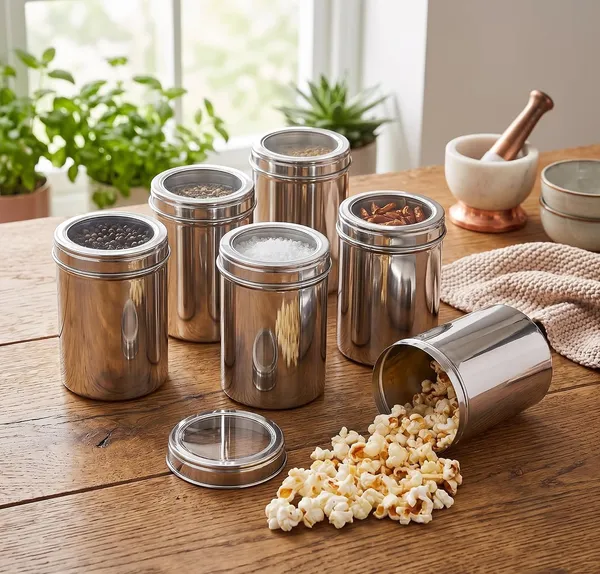 Stainless_Steel_Storage_Container_With_Transparent_Lid