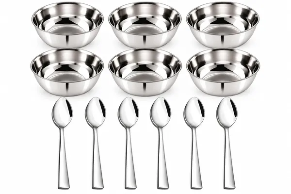 Stainless_Steel_Bowl_And_Spoon_Set