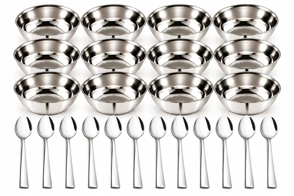 Stainless_Steel_Bowl_And_Spoon_Set