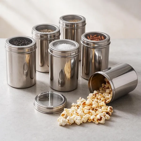 Stainless_Steel_Storage_Container_With_Transparent_Lid