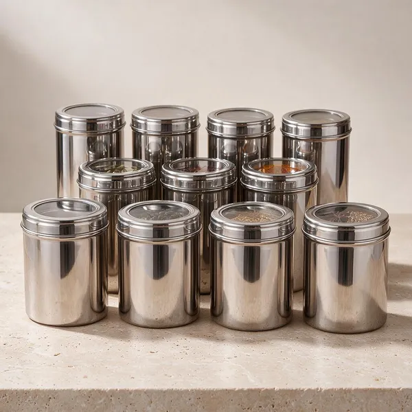 Stainless_Steel_Storage_Container_With_Transparent_Lid