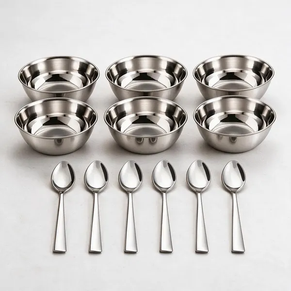 Stainless_Steel_Bowl_And_Spoon_Set