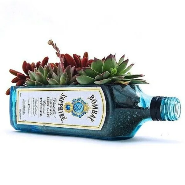 Glass_Upcycled_Succulent_Bottle_Planter